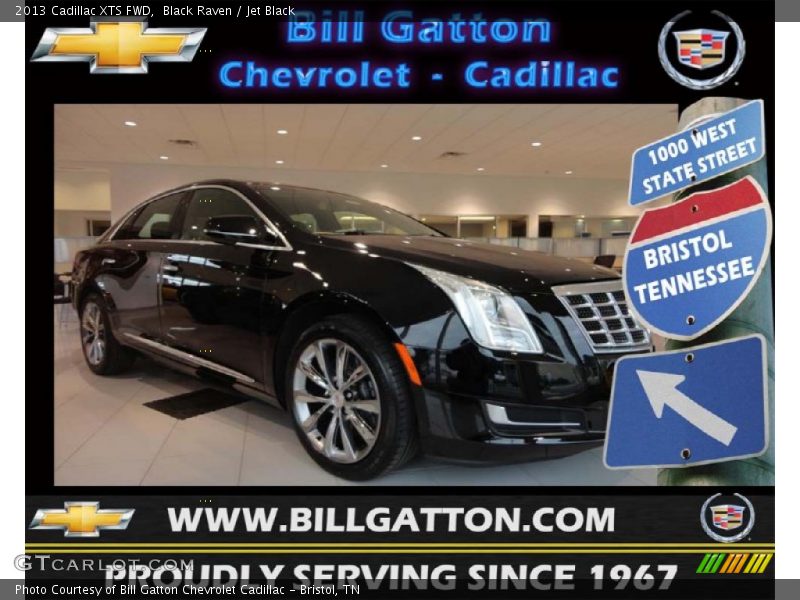 Black Raven / Jet Black 2013 Cadillac XTS FWD
