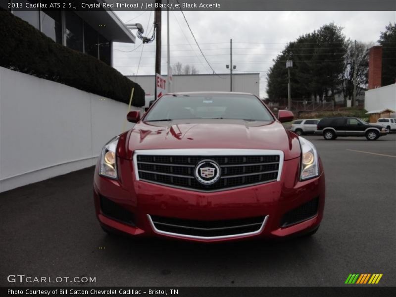 Crystal Red Tintcoat / Jet Black/Jet Black Accents 2013 Cadillac ATS 2.5L