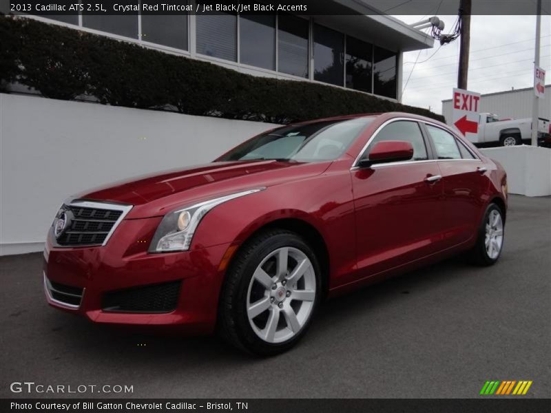 Crystal Red Tintcoat / Jet Black/Jet Black Accents 2013 Cadillac ATS 2.5L