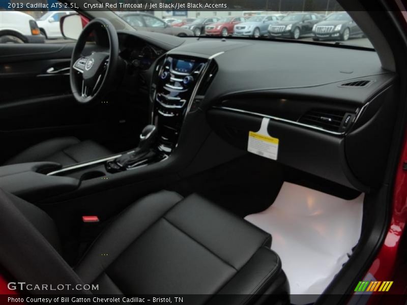Crystal Red Tintcoat / Jet Black/Jet Black Accents 2013 Cadillac ATS 2.5L