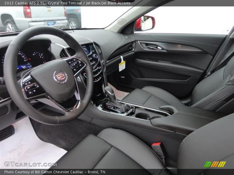 Crystal Red Tintcoat / Jet Black/Jet Black Accents 2013 Cadillac ATS 2.5L