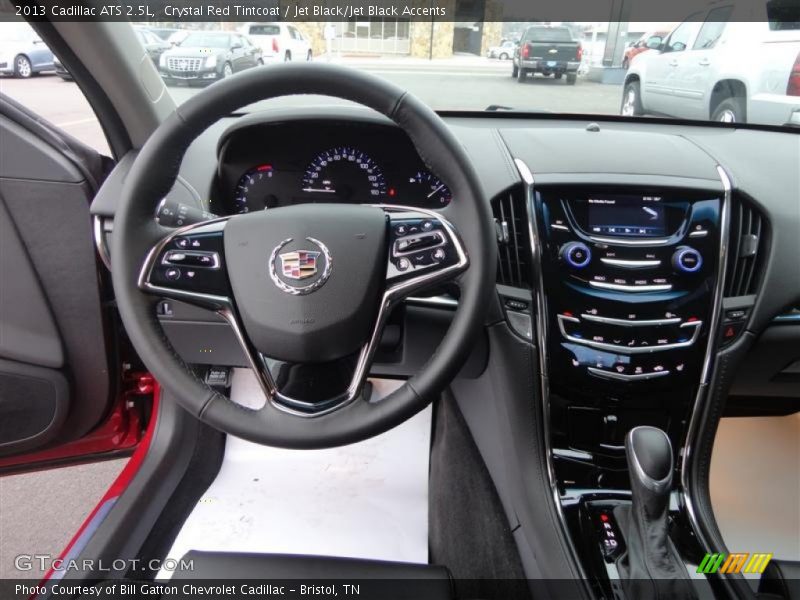 Crystal Red Tintcoat / Jet Black/Jet Black Accents 2013 Cadillac ATS 2.5L