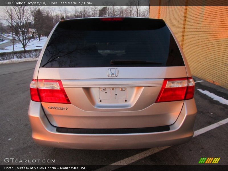 Silver Pearl Metallic / Gray 2007 Honda Odyssey LX