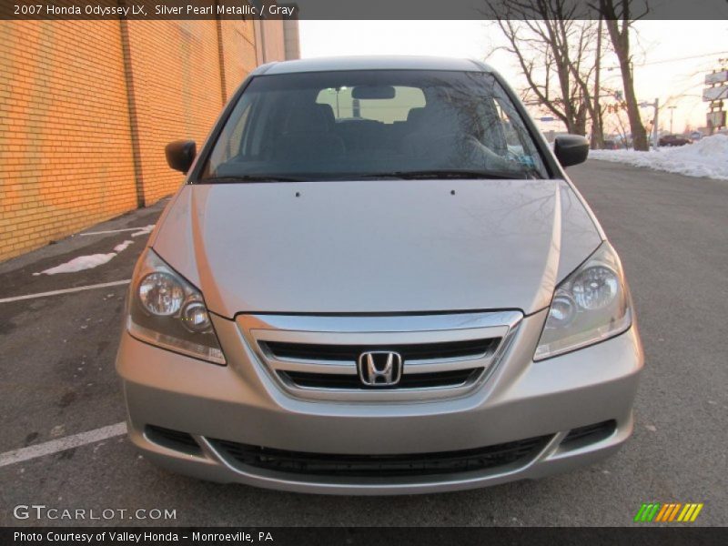 Silver Pearl Metallic / Gray 2007 Honda Odyssey LX