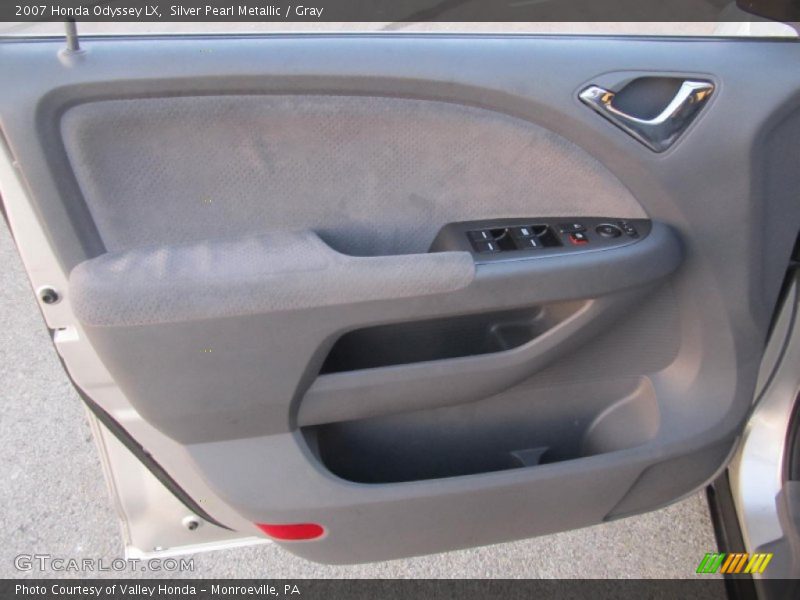 Silver Pearl Metallic / Gray 2007 Honda Odyssey LX