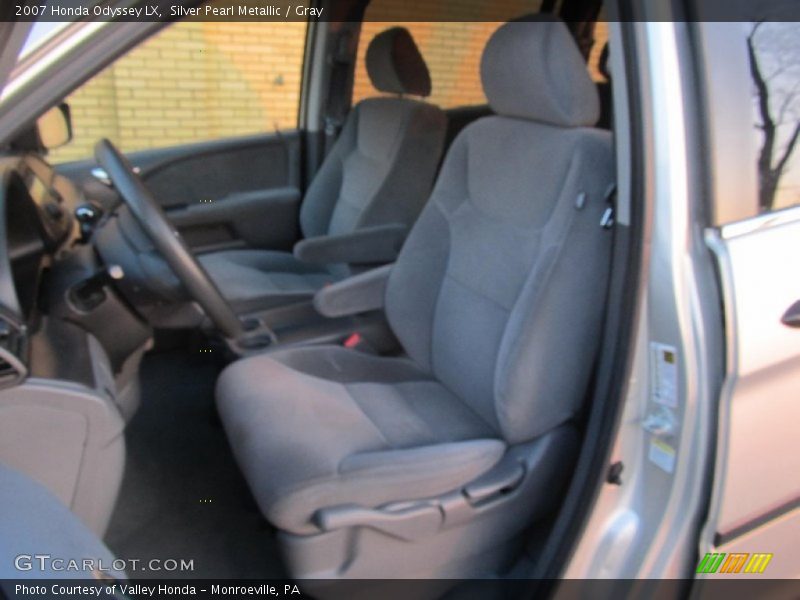 Silver Pearl Metallic / Gray 2007 Honda Odyssey LX