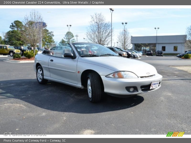 Front 3/4 View of 2000 Cavalier Z24 Convertible