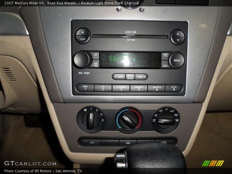 Controls of 2007 Milan V6
