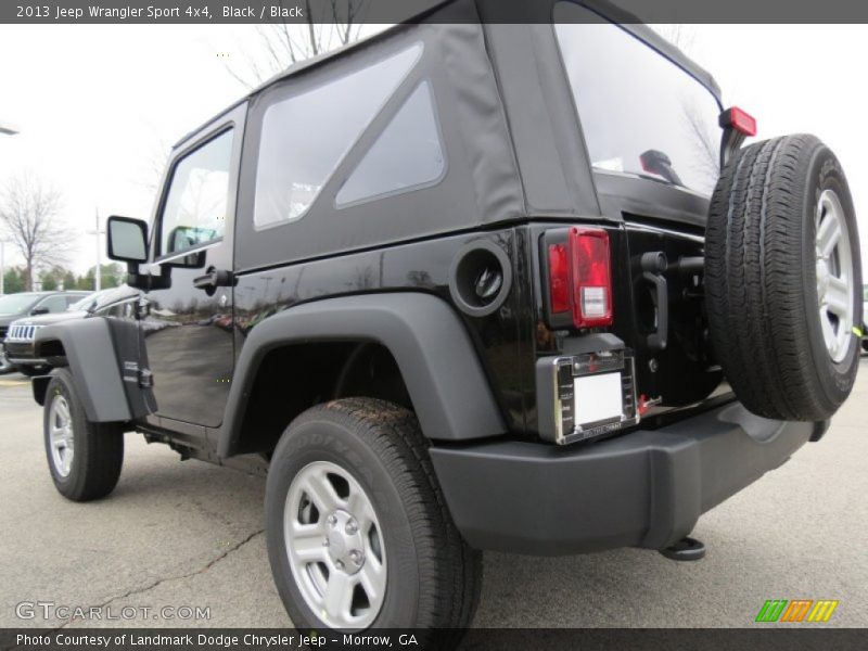 Black / Black 2013 Jeep Wrangler Sport 4x4