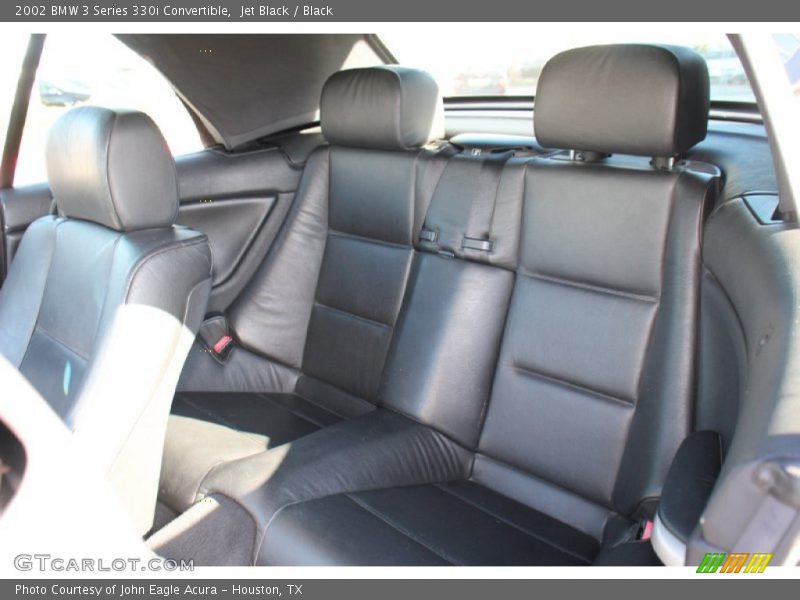 Jet Black / Black 2002 BMW 3 Series 330i Convertible