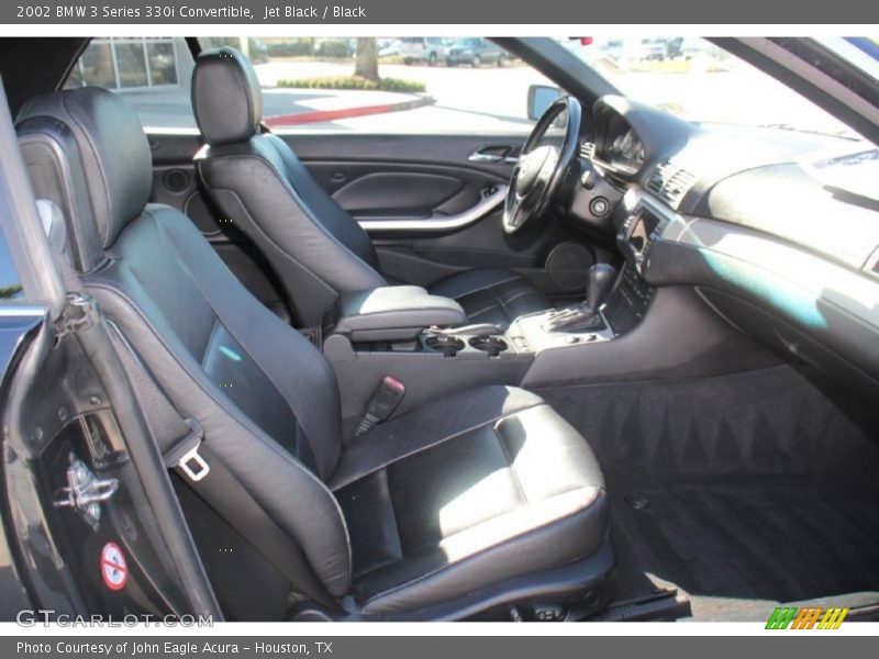 Jet Black / Black 2002 BMW 3 Series 330i Convertible