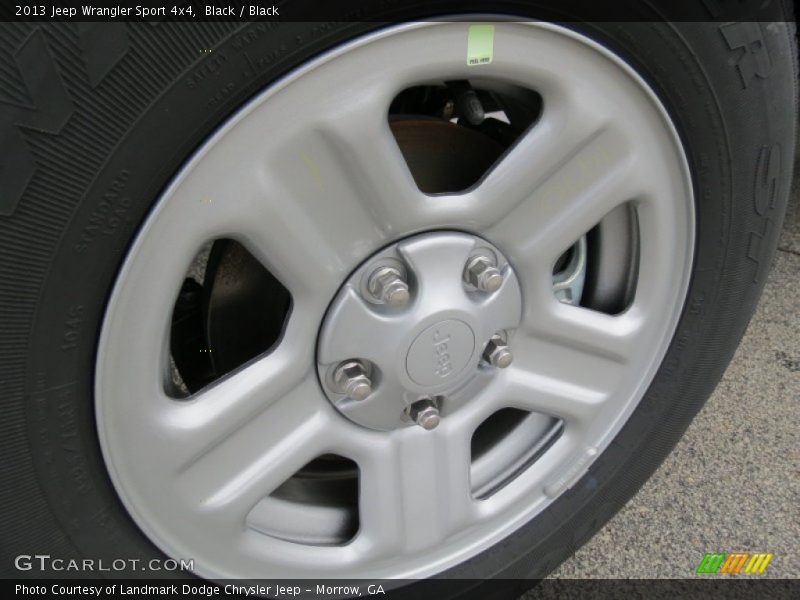 Black / Black 2013 Jeep Wrangler Sport 4x4