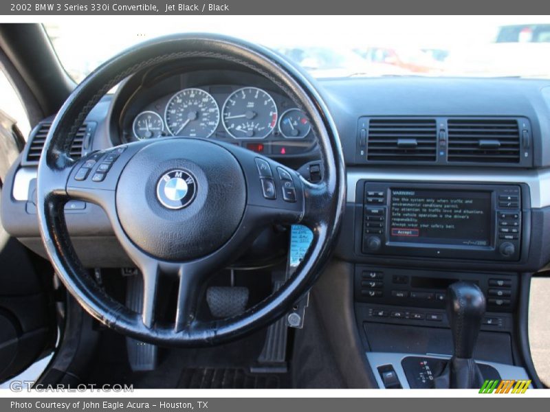 Jet Black / Black 2002 BMW 3 Series 330i Convertible