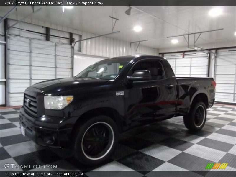 Black / Graphite Gray 2007 Toyota Tundra Regular Cab
