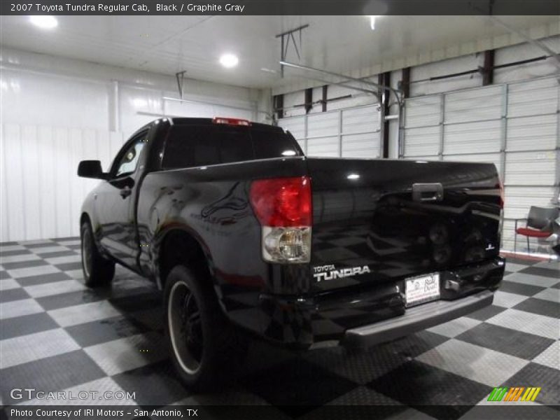 Black / Graphite Gray 2007 Toyota Tundra Regular Cab