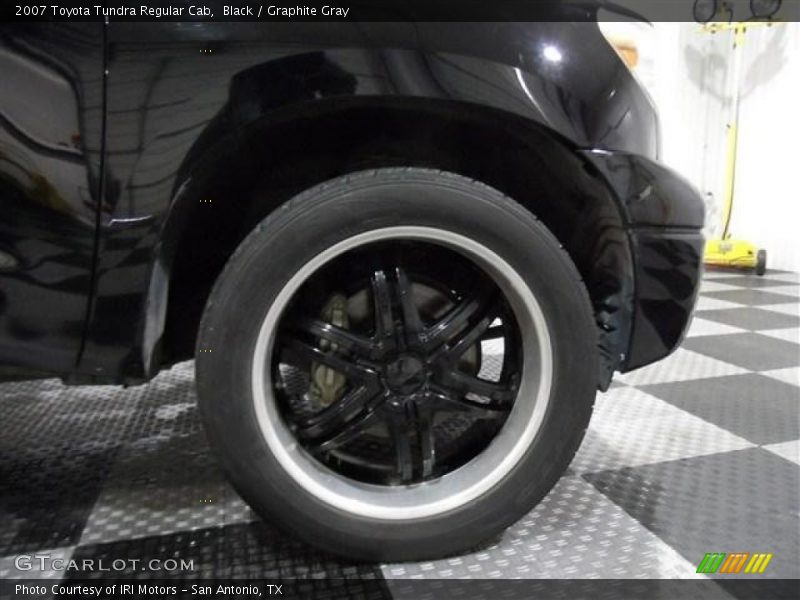 Black / Graphite Gray 2007 Toyota Tundra Regular Cab