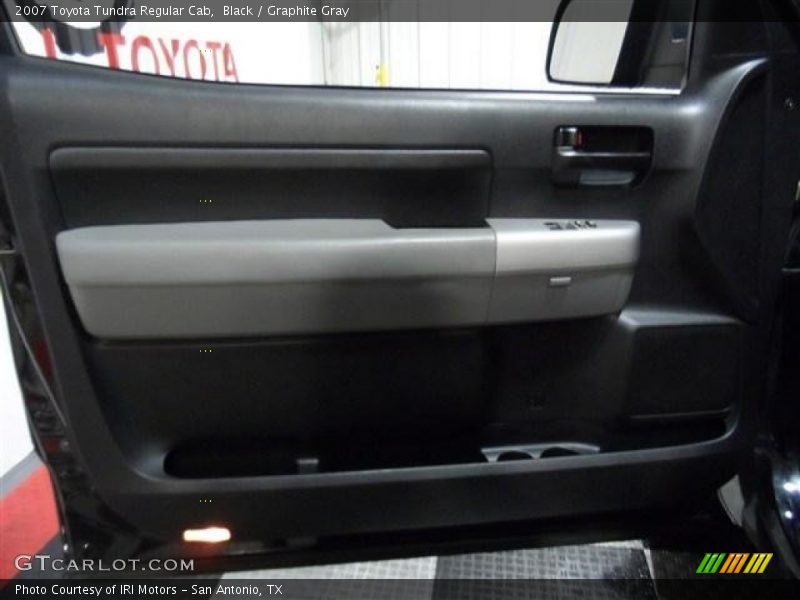 Black / Graphite Gray 2007 Toyota Tundra Regular Cab
