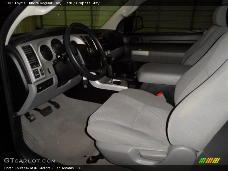 Black / Graphite Gray 2007 Toyota Tundra Regular Cab