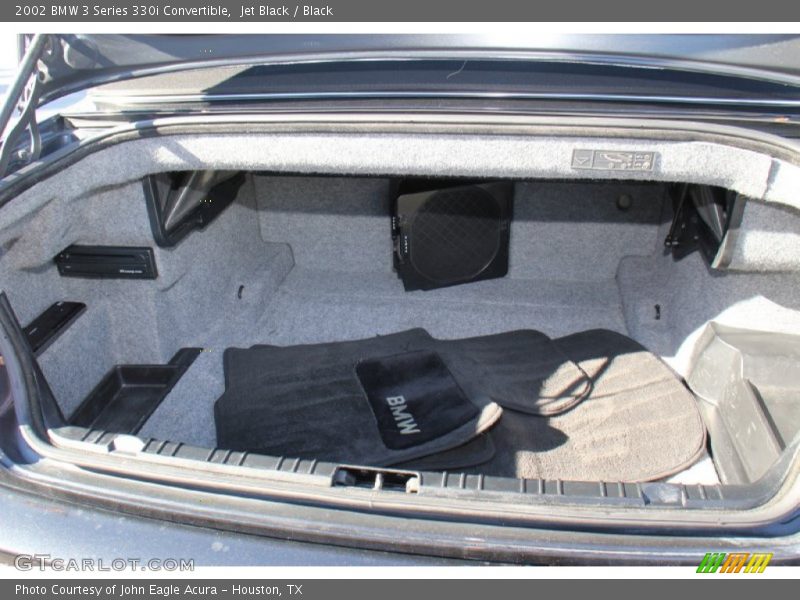 Jet Black / Black 2002 BMW 3 Series 330i Convertible