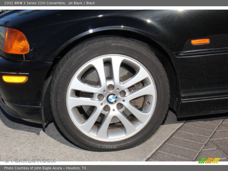 Jet Black / Black 2002 BMW 3 Series 330i Convertible