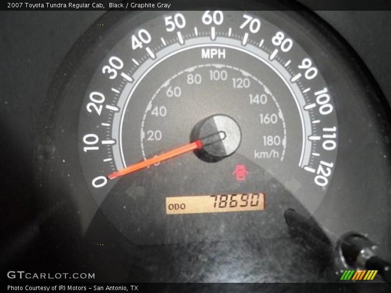 Black / Graphite Gray 2007 Toyota Tundra Regular Cab
