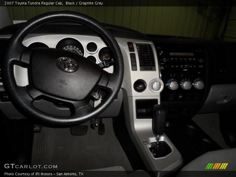 Black / Graphite Gray 2007 Toyota Tundra Regular Cab