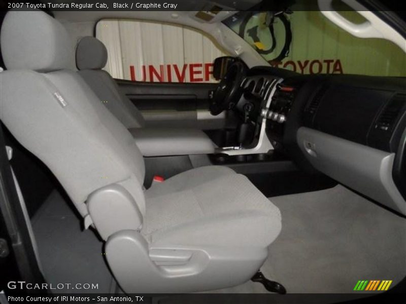 Black / Graphite Gray 2007 Toyota Tundra Regular Cab