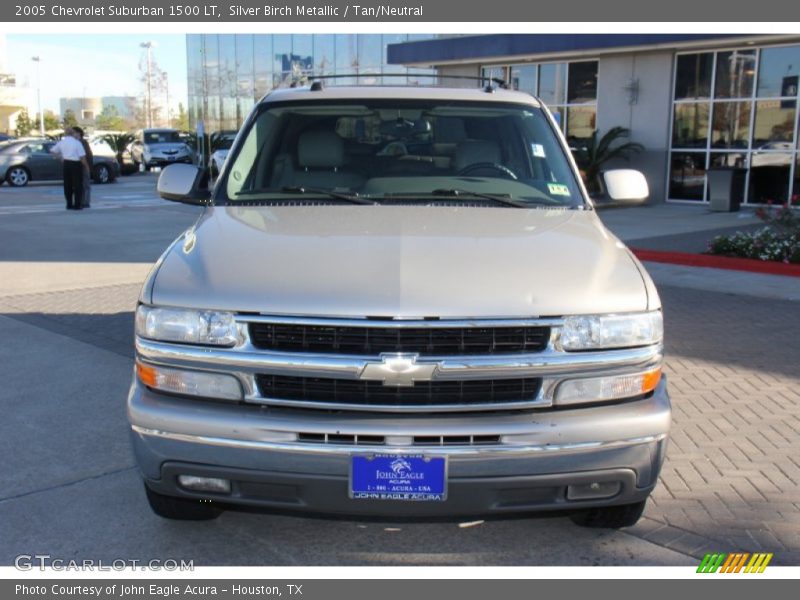 Silver Birch Metallic / Tan/Neutral 2005 Chevrolet Suburban 1500 LT