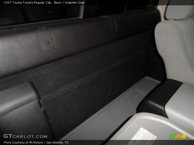 Black / Graphite Gray 2007 Toyota Tundra Regular Cab