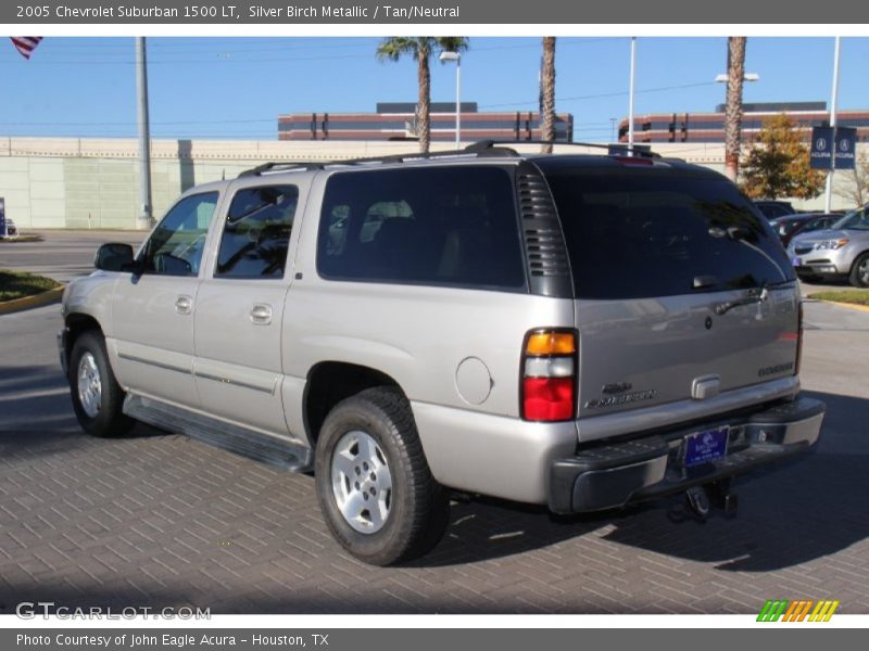 Silver Birch Metallic / Tan/Neutral 2005 Chevrolet Suburban 1500 LT
