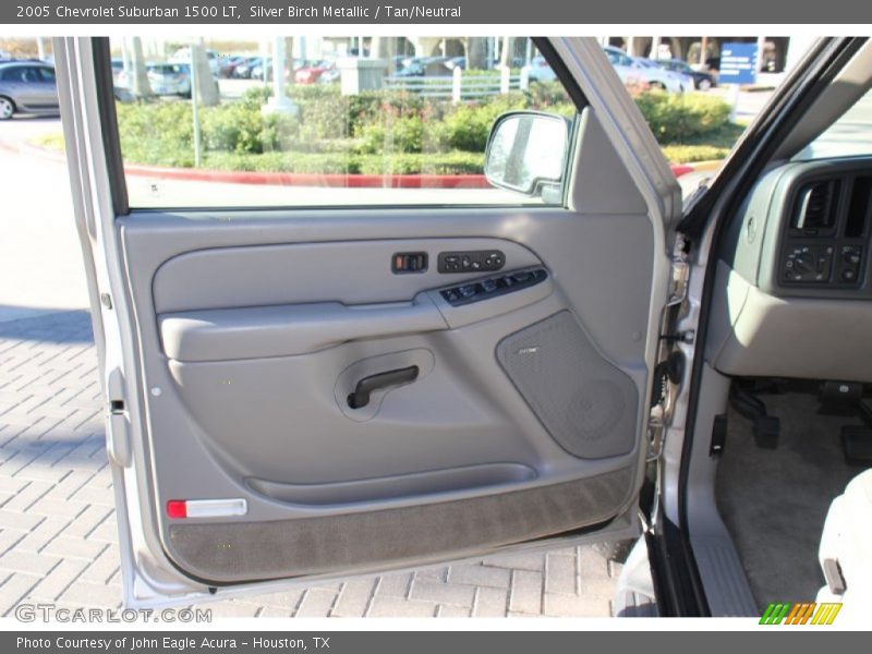 Silver Birch Metallic / Tan/Neutral 2005 Chevrolet Suburban 1500 LT