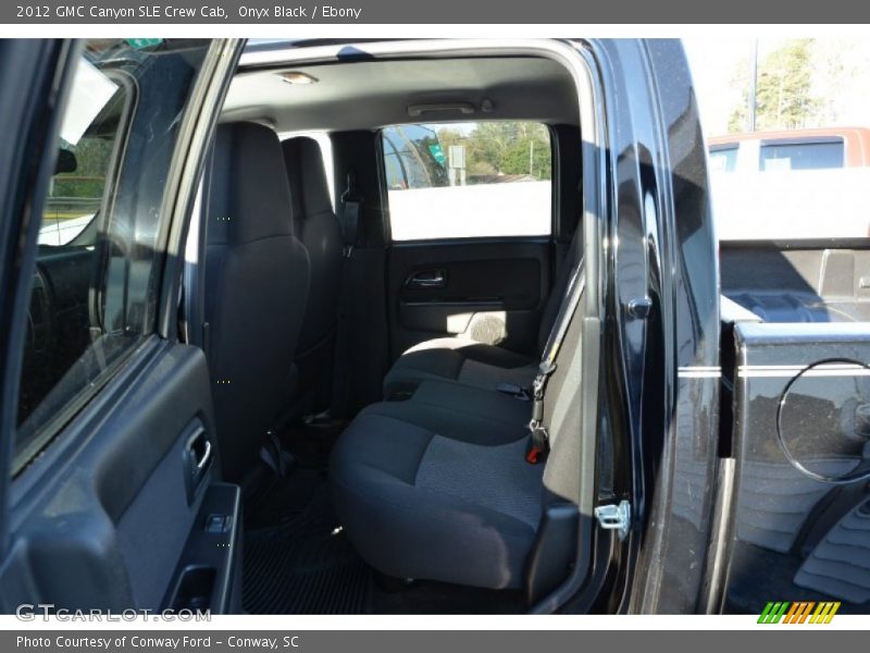 Onyx Black / Ebony 2012 GMC Canyon SLE Crew Cab