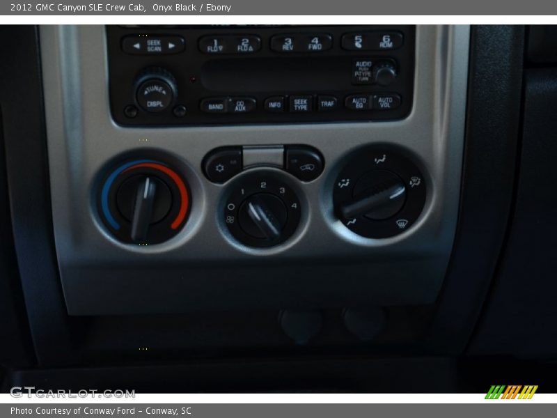 Onyx Black / Ebony 2012 GMC Canyon SLE Crew Cab