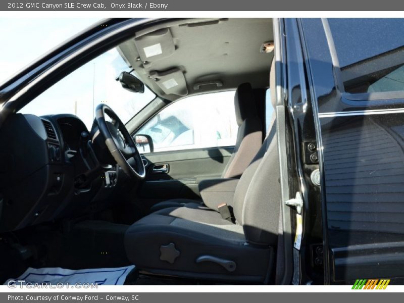 Onyx Black / Ebony 2012 GMC Canyon SLE Crew Cab