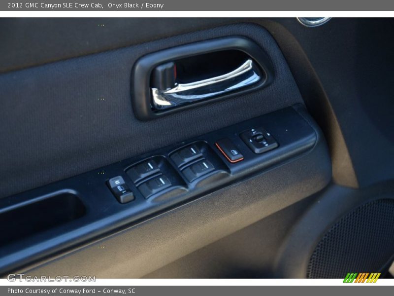 Onyx Black / Ebony 2012 GMC Canyon SLE Crew Cab