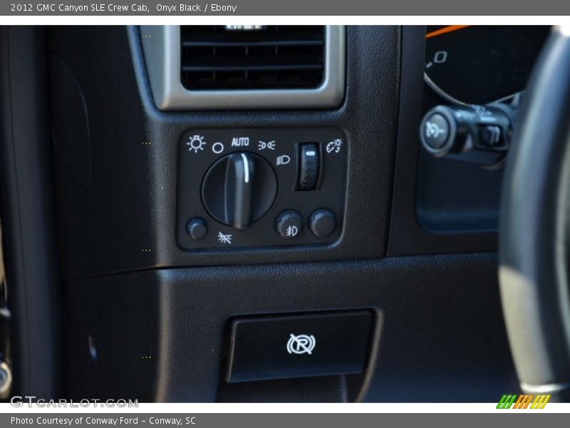 Onyx Black / Ebony 2012 GMC Canyon SLE Crew Cab