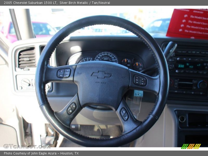 Silver Birch Metallic / Tan/Neutral 2005 Chevrolet Suburban 1500 LT