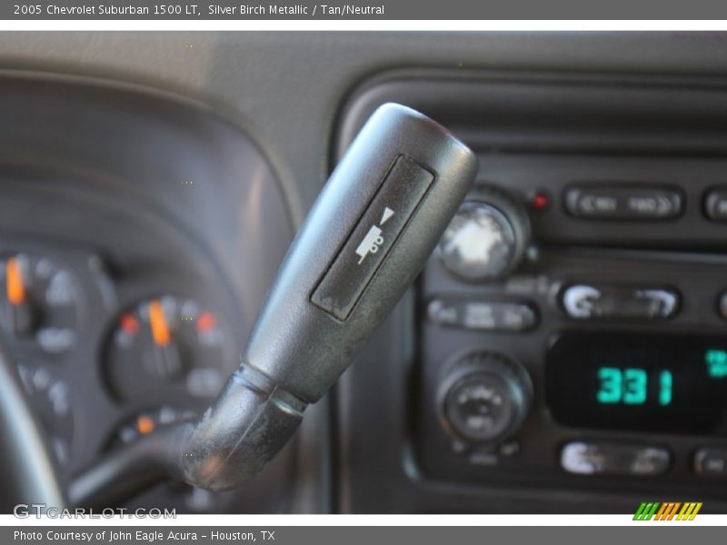 Silver Birch Metallic / Tan/Neutral 2005 Chevrolet Suburban 1500 LT