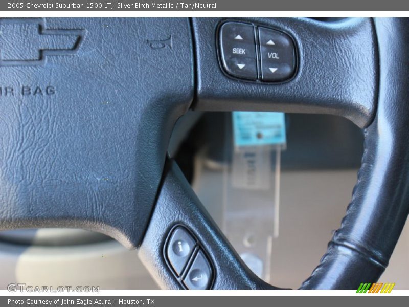 Silver Birch Metallic / Tan/Neutral 2005 Chevrolet Suburban 1500 LT