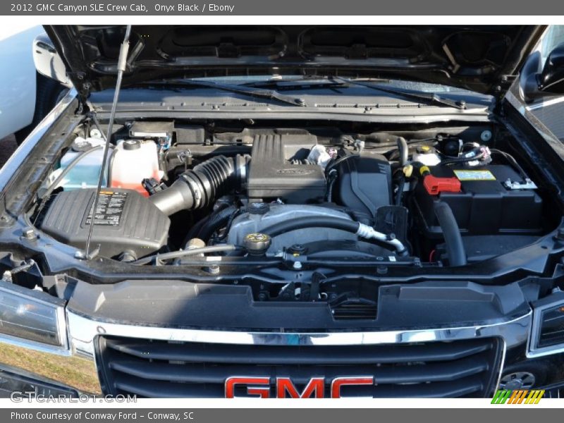 Onyx Black / Ebony 2012 GMC Canyon SLE Crew Cab