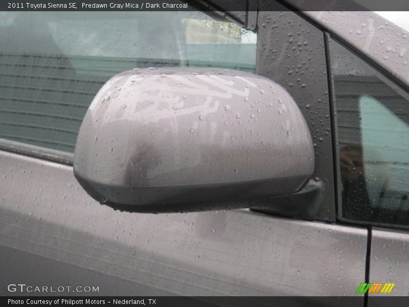 Predawn Gray Mica / Dark Charcoal 2011 Toyota Sienna SE