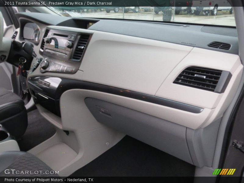 Predawn Gray Mica / Dark Charcoal 2011 Toyota Sienna SE