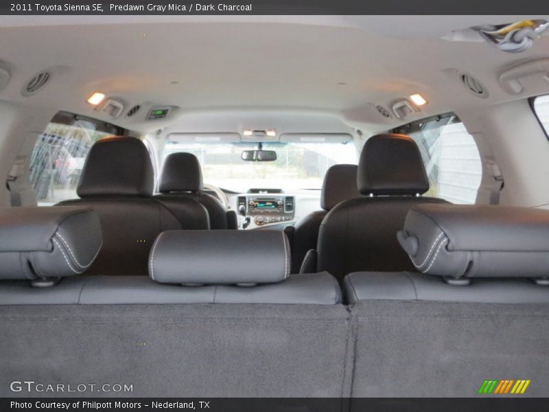 Predawn Gray Mica / Dark Charcoal 2011 Toyota Sienna SE