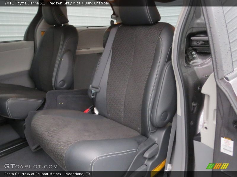 Predawn Gray Mica / Dark Charcoal 2011 Toyota Sienna SE