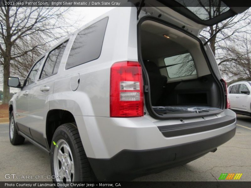 Bright Silver Metallic / Dark Slate Gray 2013 Jeep Patriot Sport