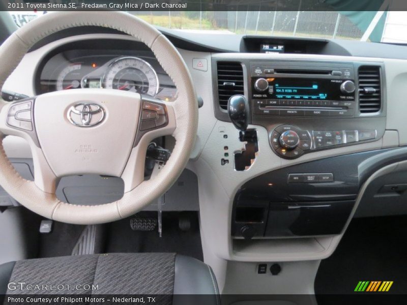 Dashboard of 2011 Sienna SE