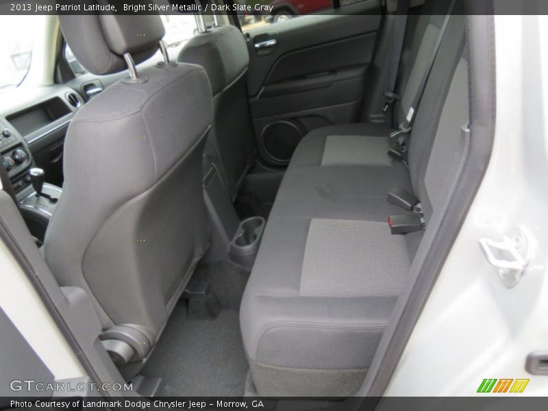 Bright Silver Metallic / Dark Slate Gray 2013 Jeep Patriot Latitude