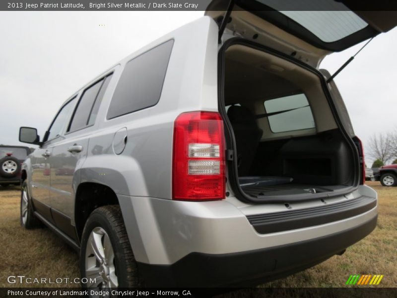 Bright Silver Metallic / Dark Slate Gray 2013 Jeep Patriot Latitude