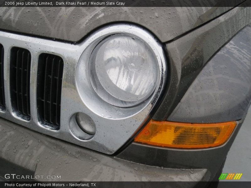 Dark Khaki Pearl / Medium Slate Gray 2006 Jeep Liberty Limited