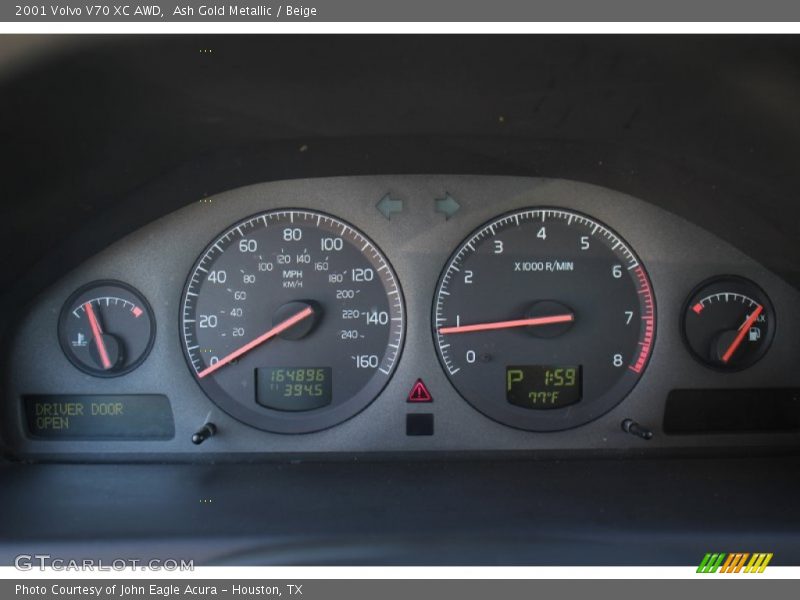  2001 V70 XC AWD XC AWD Gauges